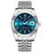 Silber/Blau