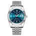 Silber/Blau